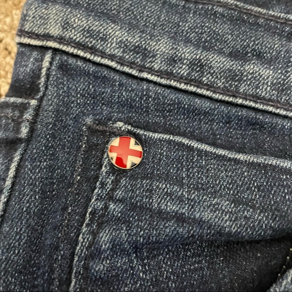 Hudson Bailee Mid-Rise Crop Baby Boot Jeans Size 27 - Picture 9 of 16